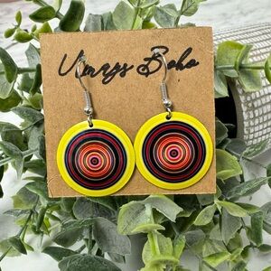 Cute Boho Chic Handcrafted Turkish Earrings - NWT